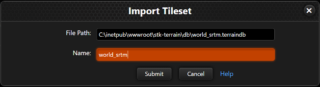 Import Dialog